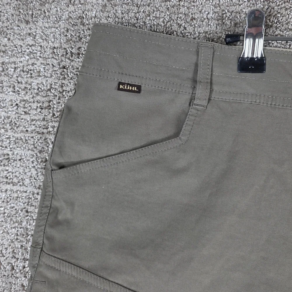 Kuhl Renegade Rock Pants Mens Tan Beige Hiking Outdoor Cargo Trousers‎